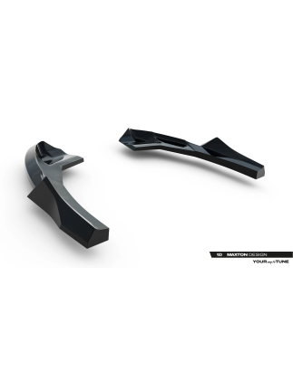 Splitters posteriori laterali V.3 Audi RS3 berlina 8Y Facelift (Cod. M-AU-RS3-8YF-S-RSD3G)