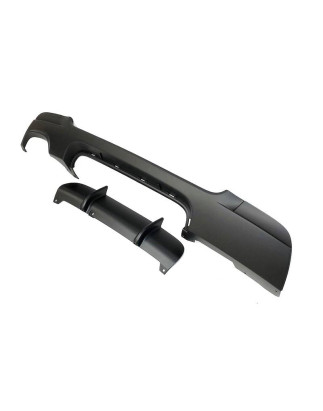 Diffusore Posteriore BMW E92 / E93 look M Performance 1 Uscite doppio (Cod. E-TCB6265)