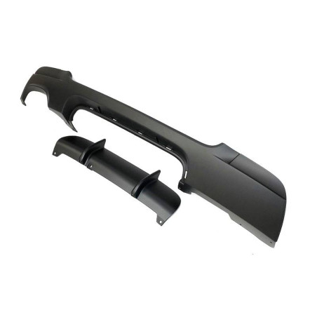 Diffusore Posteriore BMW E92 / E93 look M Performance 1 Uscite doppio (Cod. E-TCB6265)