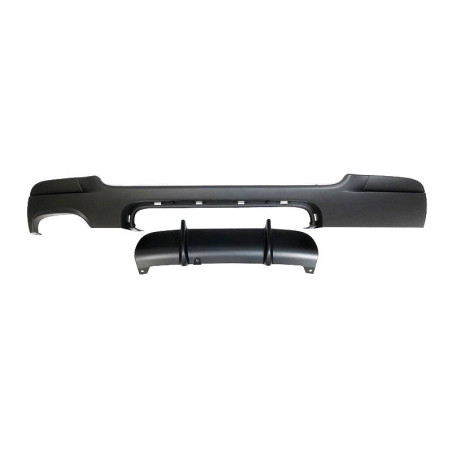 Diffusore Posteriore BMW E92 / E93 look M Performance 1 Uscite doppio (Cod. E-TCB6265)