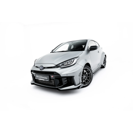 SPLITTER ANTERIORE street pro + Flaps Toyota GR Yaris Mk4 Facelift (Cod. M-TOYA4FGR4CNC-FD1B+FSF1G)