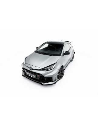 SPLITTER ANTERIORE street pro + Flaps Toyota GR Yaris Mk4 Facelift (Cod. M-TOYA4FGR4CNC-FD1B+FSF1G)