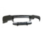 Diffusore Posteriore BMW E92 / E93 look M Performance 1 Uscite doppio (Cod. E-TCB6265)