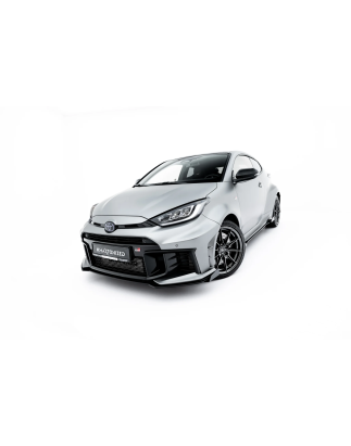 SPLITTER ANTERIORE street pro + Flaps Toyota GR Yaris Mk4 Facelift (Cod. M-TOYA4FGR4CNC-FD1BRB+FSF1G