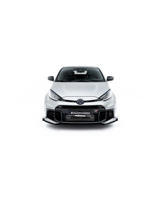 SPLITTER ANTERIORE street pro + Flaps Toyota GR Yaris Mk4 Facelift (Cod. M-TOYA4FGR4CNC-FD1BRB+FSF1G