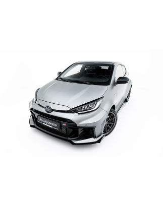 SPLITTER ANTERIORE street pro + Flaps Toyota GR Yaris Mk4 Facelift (Cod. M-TOYA4FGR4CNC-FD1BRB+FSF1G