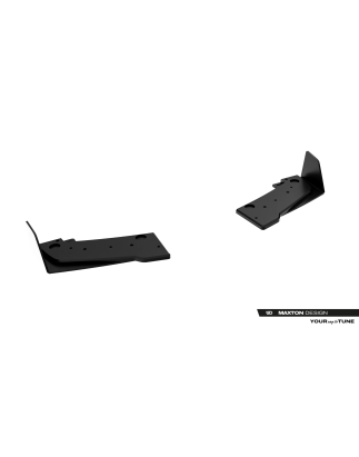 Splitters posteriori laterali Street Pro + Flaps Toyota GR Yaris Mk4 Facelift (Cod. M-TOYA4FGR4CNC-R