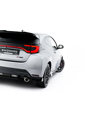 Splitters posteriori laterali Street Pro + Flaps Toyota GR Yaris Mk4 Facelift (Cod. M-TOYA4FGR4CNC-R