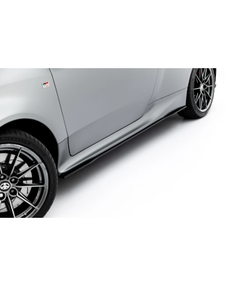 Diffusori minigonne street pro Toyota GR Yaris Mk4 Facelift (Cod. M-TOYA4FGR4CNC-SD1BRB)