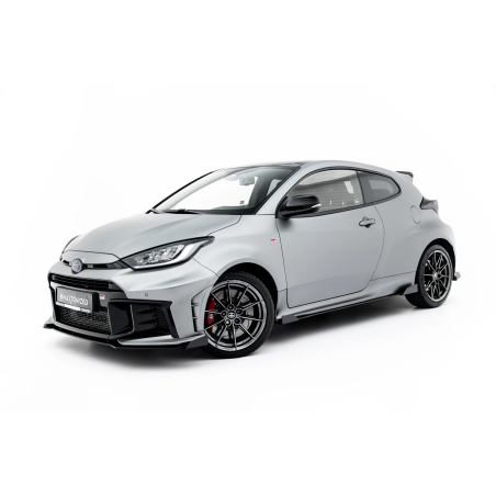 Diffusori minigonne street pro + Flaps Toyota GR Yaris Mk4 Facelift (Cod. M-TOYA4FGR4CNC-SD1B+SF1G)
