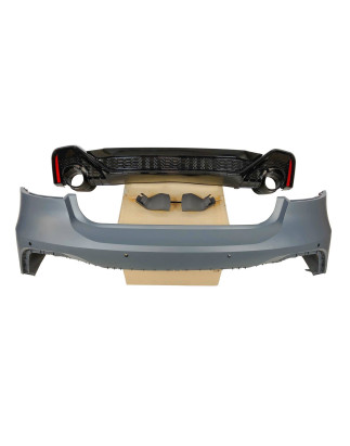 Paraurti Posteriore Audi A7 2019-2023 Look RS7 (Cod. E-TCA7021)