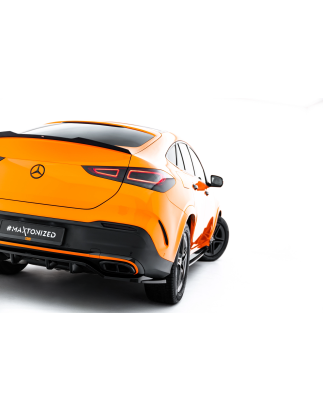 Splitter posteriore (con barre verticali) V.2 Mercedes-Benz GLE Coupe AMG-Line C167 / C167 Facelift 