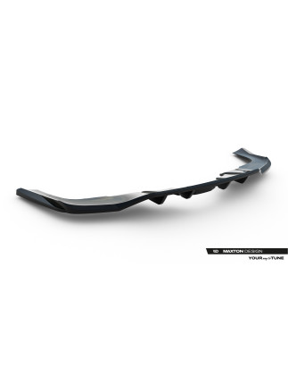 Splitter posteriore (con barre verticali) V.2 Mercedes-Benz GLE Coupe AMG-Line C167 / C167 Facelift 
