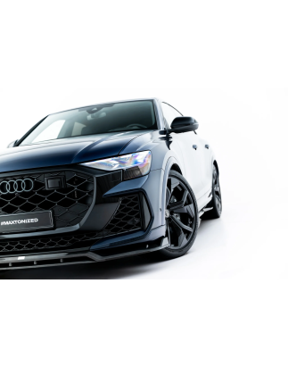 Splitter anteriore in carbonio  Audi RSQ8 Mk1 Facelift (Cod. M-CF-AU-RSQ8-1F-FD1+FD1R-245-P)