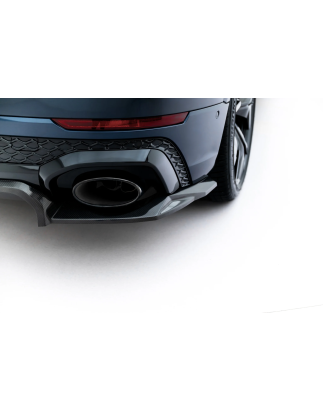  Splitter posteriore in carbonio (con barre verticali) Audi RSQ8 Mk1 Facelift (Cod. M-CF-AU-RSQ8-1F-