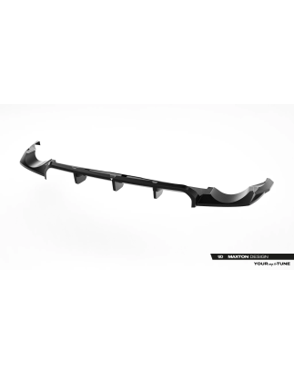  Splitter posteriore in carbonio (con barre verticali) Audi RSQ8 Mk1 Facelift (Cod. M-CF-AU-RSQ8-1F-