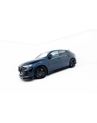 Minigonne in carbonio  Audi RSQ8 Mk1 Facelift (Cod. M-CF-AU-RSQ8-1F-SD1-245-P)