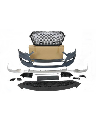 Paraurti Anteriore Audi A4 16-19 B9 Look RS4 (Cod. E-TCA0229)