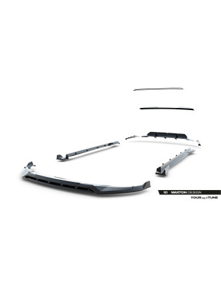Splitters set in carbonio Audi RSQ8 Mk1 Facelift (Cod. M-CF-AU-RSQ8-1F-SET)