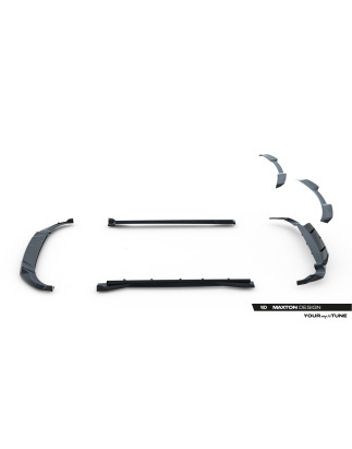 Splitters set in carbonio Audi RSQ8 Mk1 Facelift (Cod. M-CF-AU-RSQ8-1F-SET)