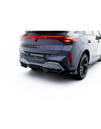 Splitter posteriore (con barre verticali) V.3 Cupra Terramar Mk1 (Version with towbar) (Cod. M-CU-TE