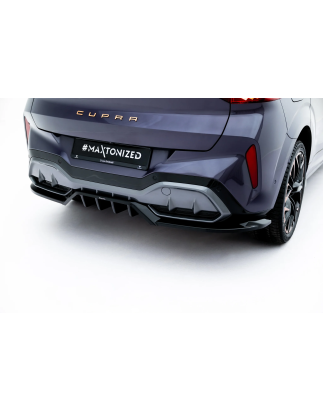 Splitter posteriore (con barre verticali) V.4 Cupra Terramar Mk1 (Version with towbar) (Cod. M-CU-TE