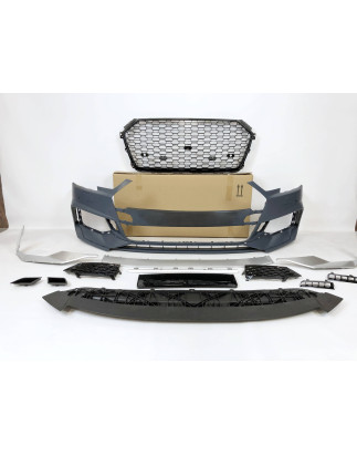 Paraurti Anteriore Audi A4 16-19 B9 Look RS4 (Cod. E-TCA0229)