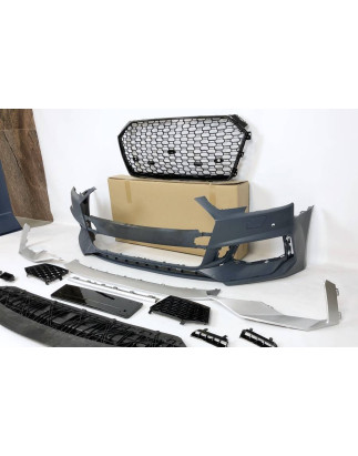 Paraurti Anteriore Audi A4 16-19 B9 Look RS4 (Cod. E-TCA0229)