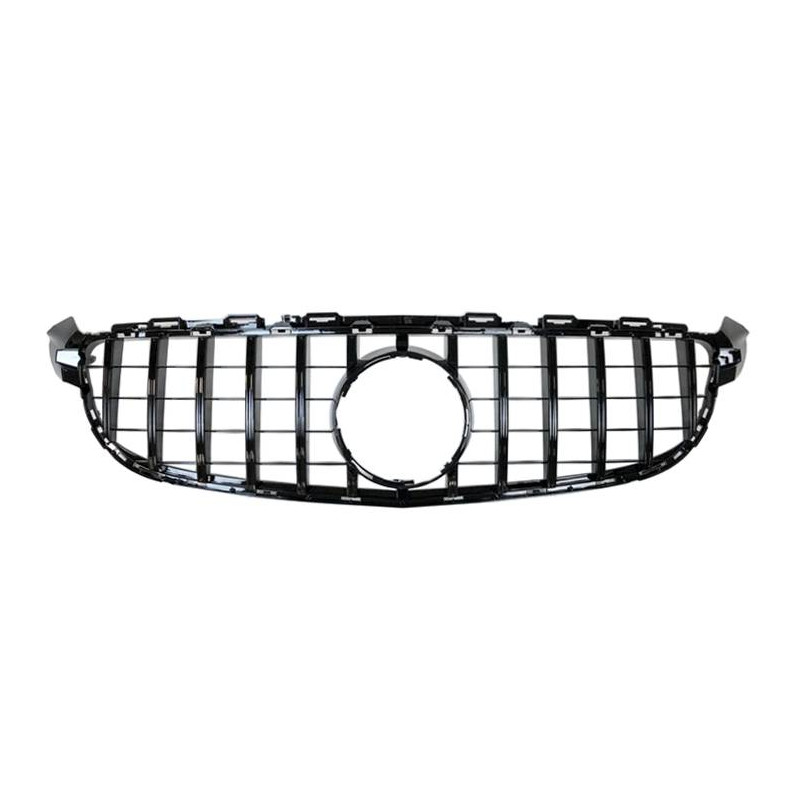 Griglia Mercedes W205 C63 Look GT Nero lucido (Cod. E-TCM0261)