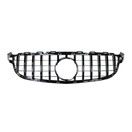 Griglia Mercedes W205 C63 Look GT Nero lucido (Cod. E-TCM0261)