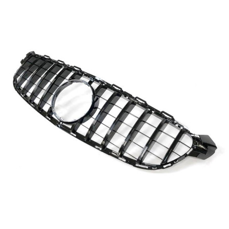 Griglia Mercedes W205 C63 Look GT Nero lucido (Cod. E-TCM0261)