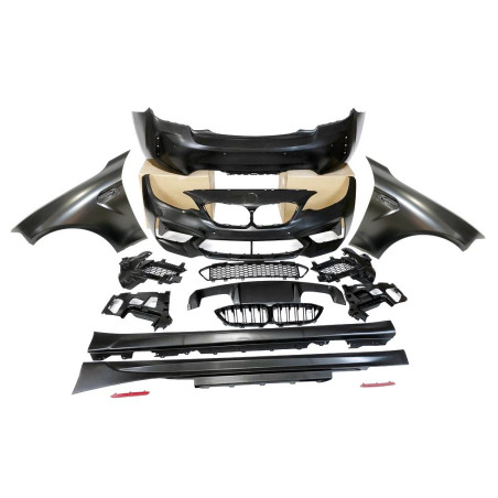 Kit Estetico BMW F22 / F23 2013-2019 Allargato Look M2 Competition (Cod. E-TCB4180F234F219F2210)