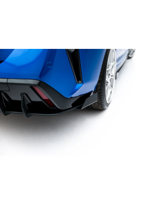 DIFFUSORE POSTERIORE street pro + Flaps BMW 2 M-Pack Gran Coupe  F74 (Cod. M-BM274MPACKCNC-RS1B+BRBI