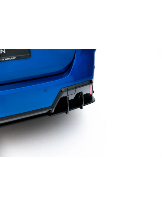 DIFFUSORE POSTERIORE street pro + Flaps BMW 2 M-Pack Gran Coupe  F74 (Cod. M-BM274MPACKCNC-RS1B+BRBI