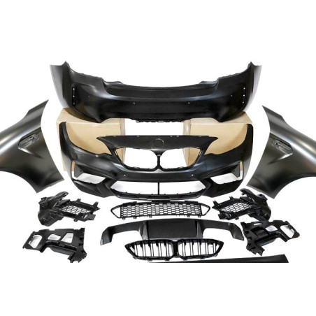Kit Estetico BMW F22 / F23 2013-2019 Allargato Look M2 Competition (Cod. E-TCB4180F234F219F2210)
