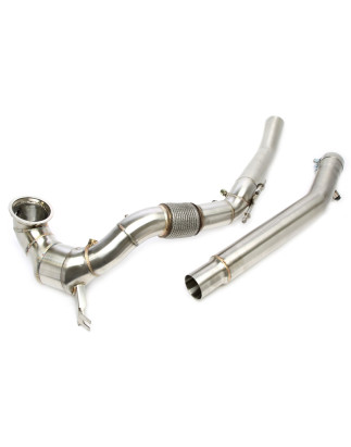 TA Technix downpipe con catalytic converter con GPF (Cod. T-06VW018)