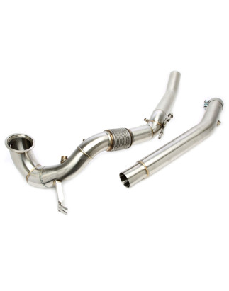TA Technix downpipe con catalytic converter con GPF/2-pieces (Cod. T-06VW019)