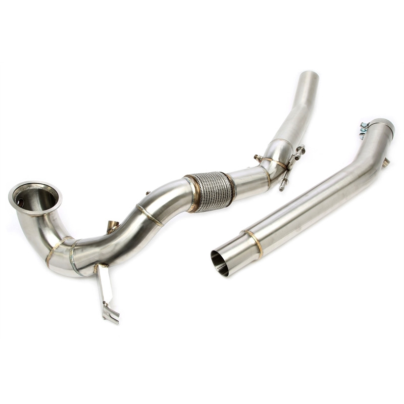 TA Technix downpipe con catalytic converter con GPF/2-pieces (Cod. T-06VW019)