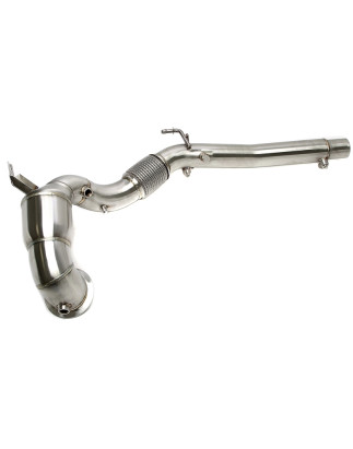 Downpipe sportivo in acciaio inox TA Technix con flex pipe + catalyst (Cod. T-06VW022)