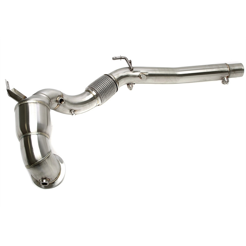 Downpipe sportivo in acciaio inox TA Technix con flex pipe + catalyst (Cod. T-06VW022)