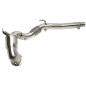 Downpipe sportivo in acciaio inox TA Technix con flex pipe + catalyst (Cod. T-06VW022)