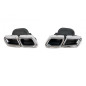 Terminali Di Uscita Di Scarico Mercedes W212 2014-2015 (Cod. E-SIL0110)