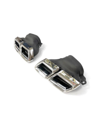 Terminali Di Uscita Di Scarico Mercedes W212 2014-2015 (Cod. E-SIL0110)