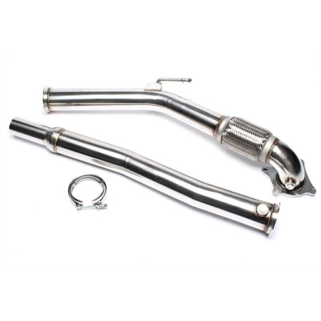 Downpipe sportivo in acciaio inox TA Technix for VAG motores (Cod. T-06VW003)