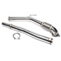 Downpipe sportivo in acciaio inox TA Technix for VAG motores (Cod. T-06VW003)