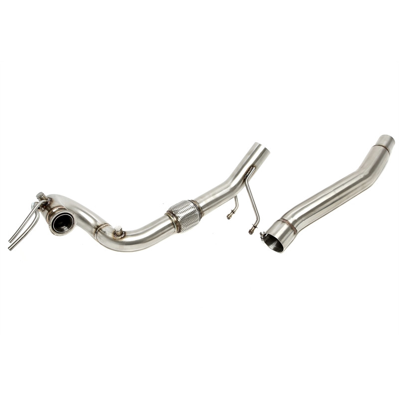 Downpipe sportivo in acciaio inox TA Technix per Audi A3 (8P) - 105+140CV (Cod. T-06VW028)