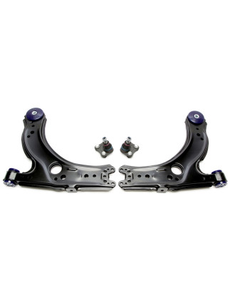 Kit bracci oscillanti rinforzati TA Technix ant. con boccole in poliuretano (Cod. T-54VW0004)