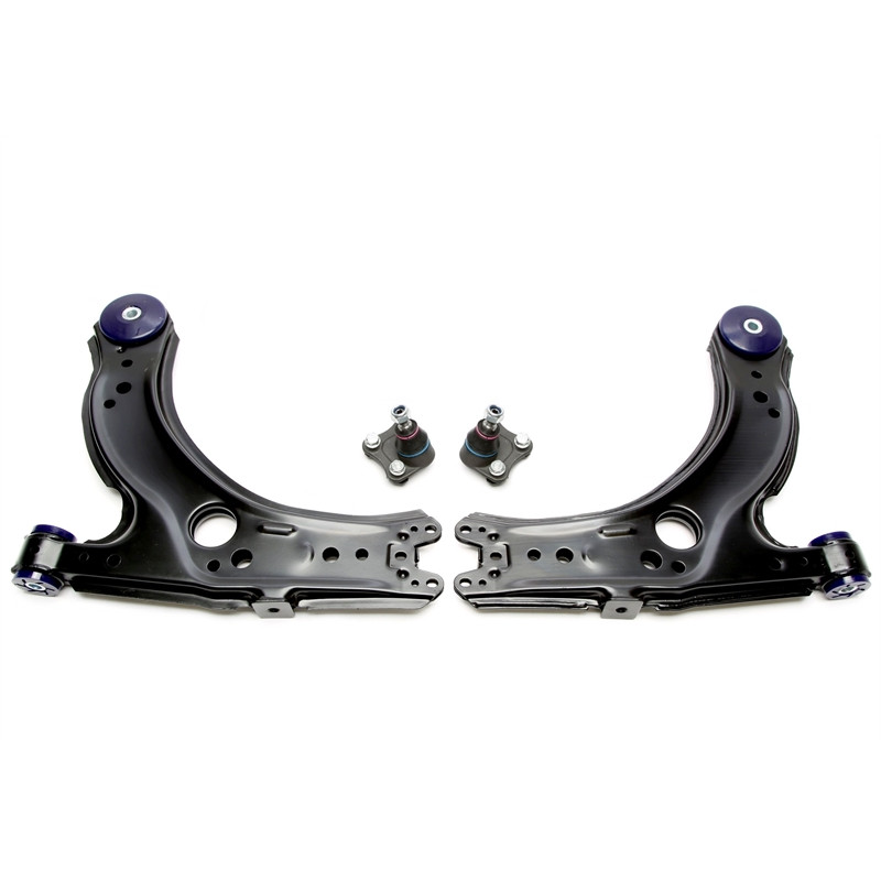 Kit bracci oscillanti rinforzati TA Technix ant. con boccole in poliuretano (Cod. T-54VW0004)