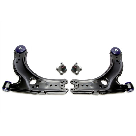 Kit bracci oscillanti rinforzati TA Technix ant. con boccole in poliuretano (Cod. T-54VW0004)