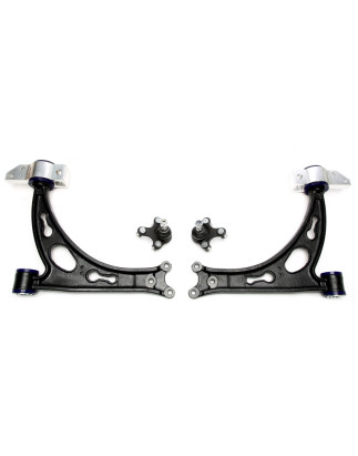 Kit bracci oscillanti rinforzati TA Technix ant. con boccole in poliuretano per Audi A3 (8P) (Cod. T